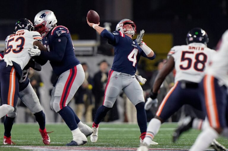 New England Patriots vs Chicago Bears Match Player Stats