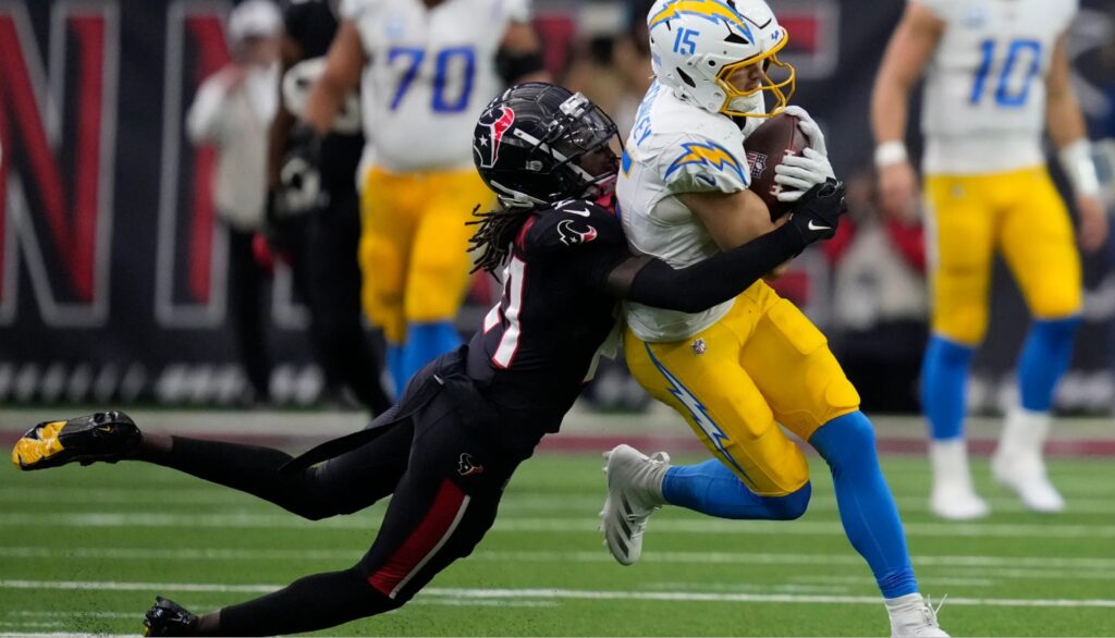 Chargers vs Texans Match Player Stats