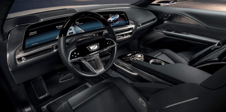 Do the driving modes in Cadillac Lyriq offer different ranges or battery usages?