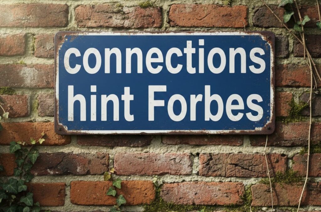 Connections Hint Forbes