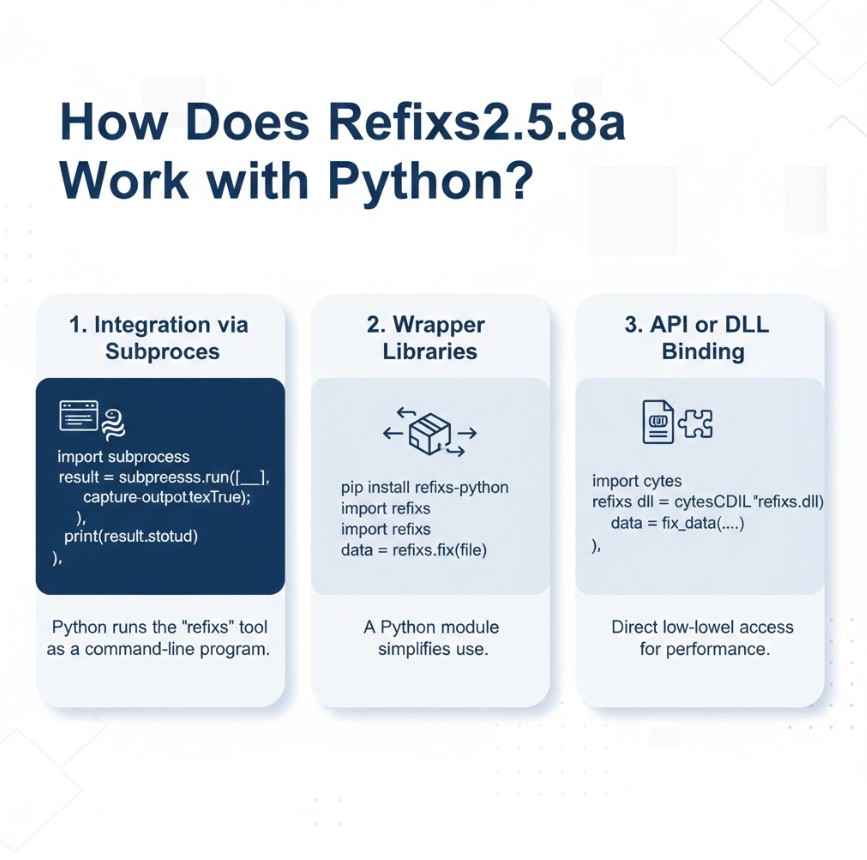 How Does Refixs2.5.8a Work with Python?