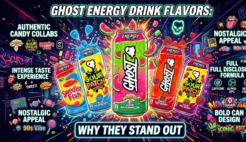 Ghost Energy Drink Flavors: Why They Stand Out