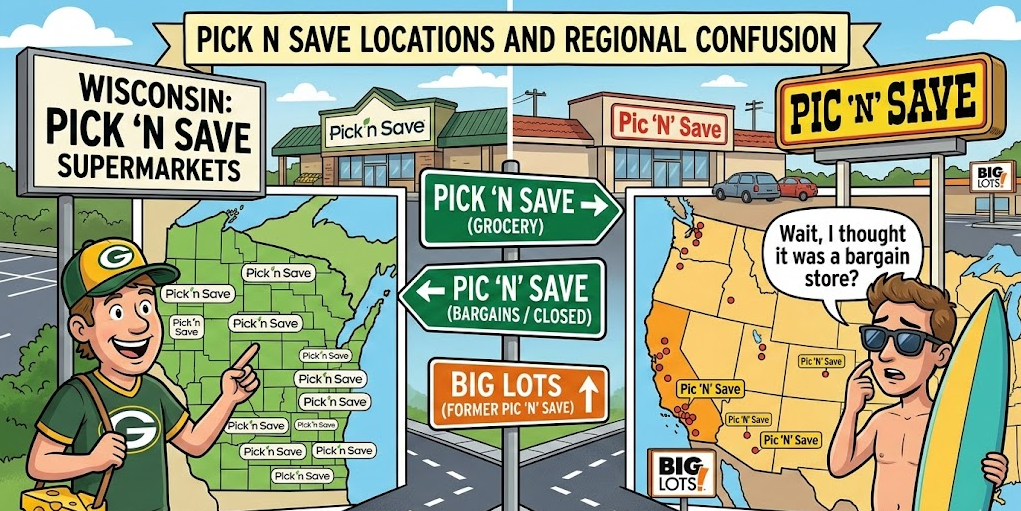 Pick n Save Locations and Regional Confusion