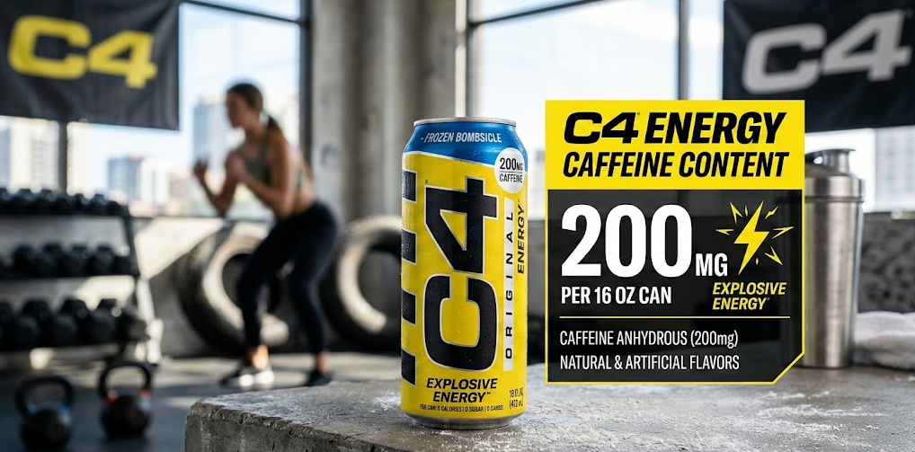 C4 Energy Drink Caffeine Content