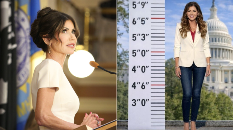 kristi noem height